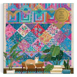 Galison Victoria Ball Quilter's Corner 1000 Piece Foil Puzzle
