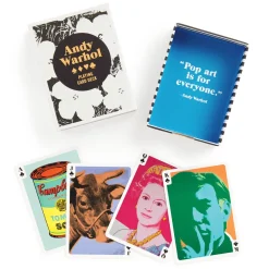 Galison Warhol Pop Art Playing Card Deck