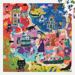 Galison Welcome to Spooky Town 500 Piece Puzzle