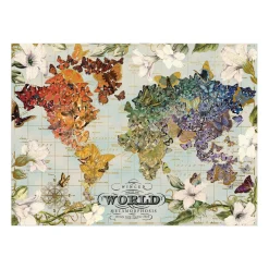 Galison Wendy Gold Winged Metamorphosis 1000 Piece Foil Puzzle