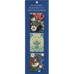 Galison William Morris Magnetic Bookmark Set