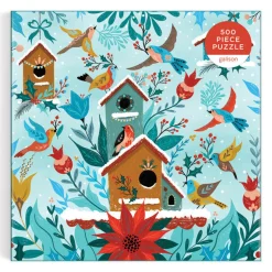 Galison Winter Perch 500 Piece Puzzle