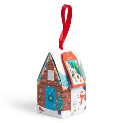 Galison Winter Sledding 130pc Puzzle Ornament