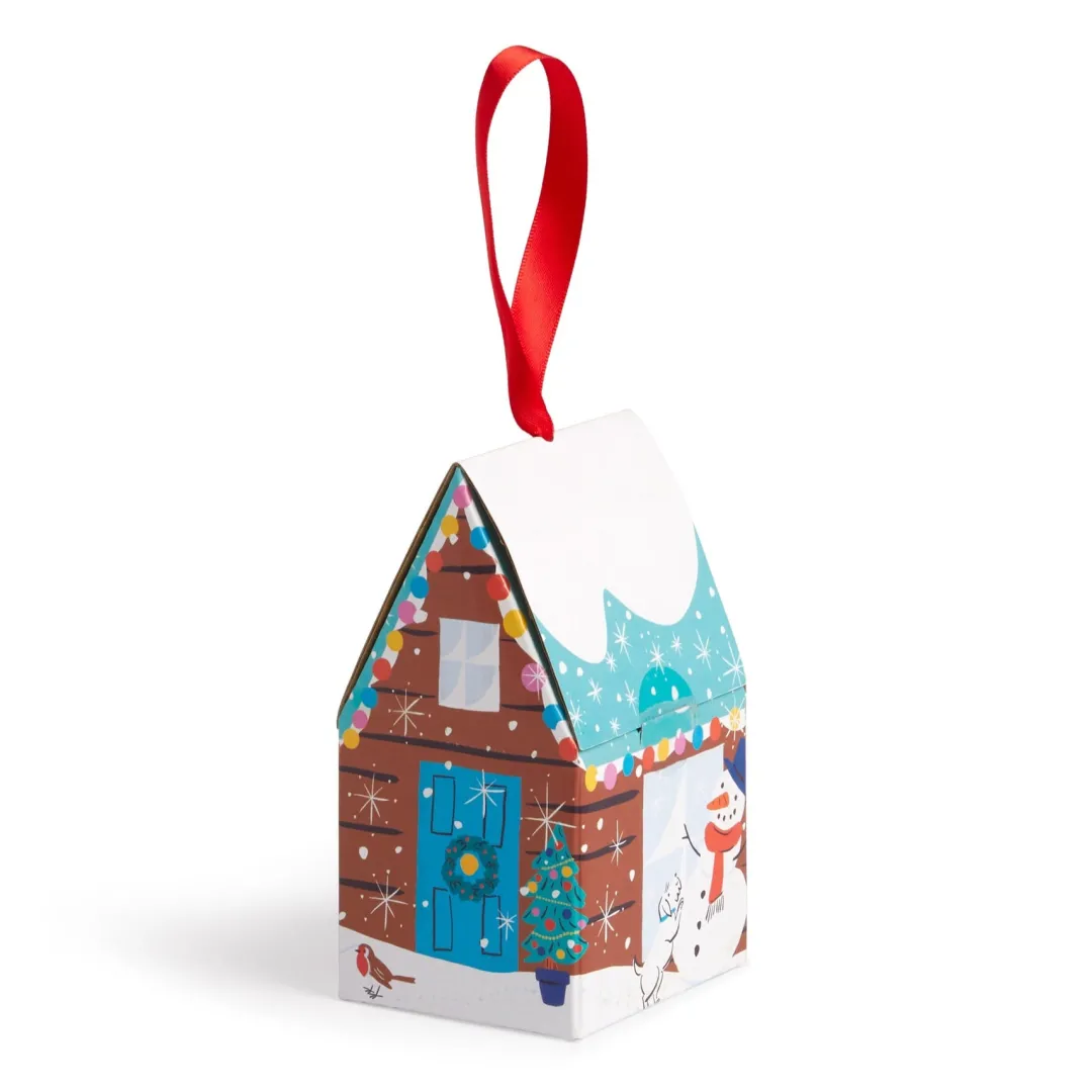 Galison Winter Sledding 130pc Puzzle Ornament
