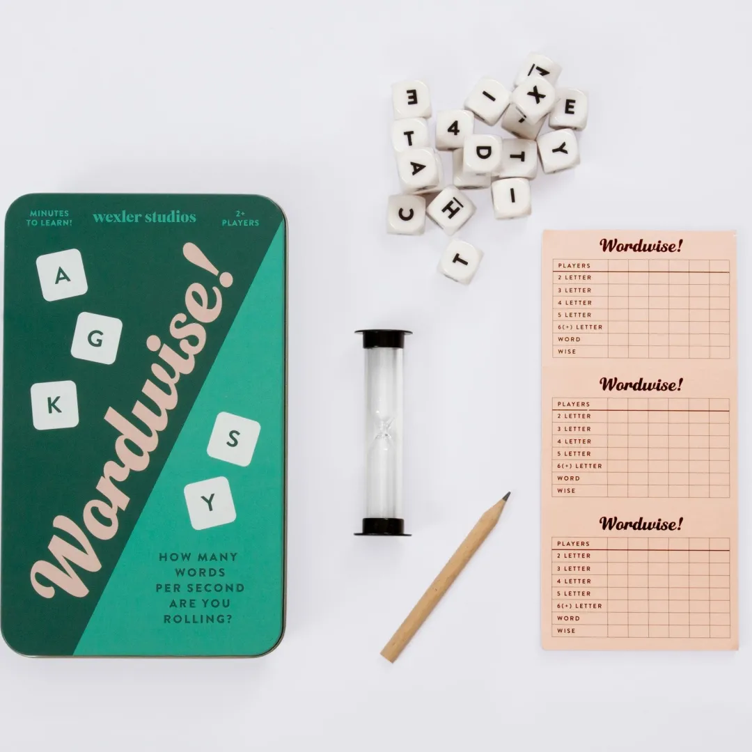 Galison Wordwise! Dice Game