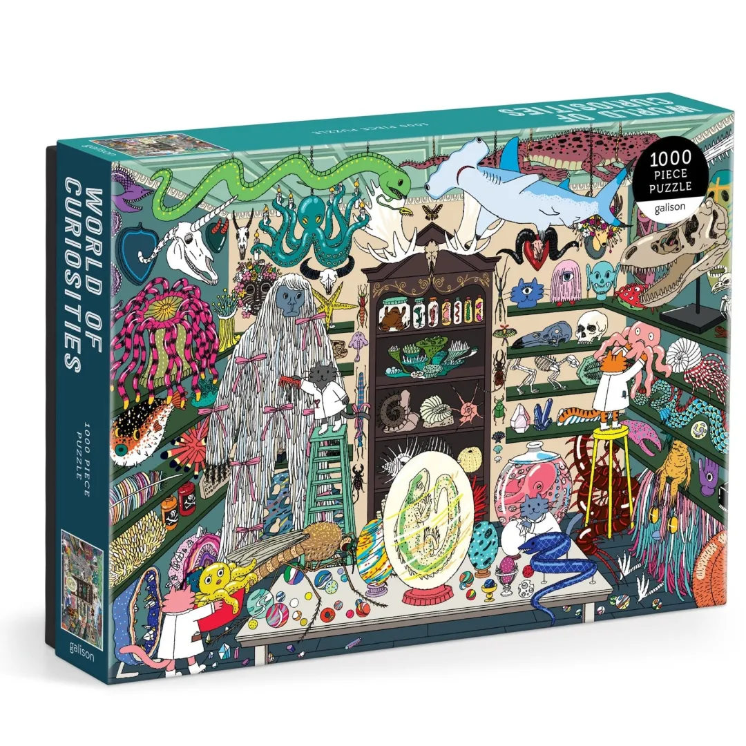 Galison World of Curiosities 1000 Piece Puzzle