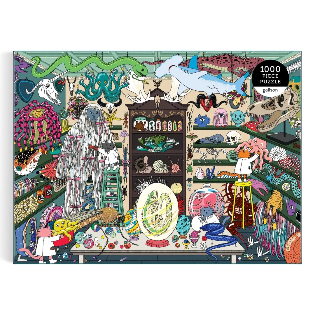 Galison World of Curiosities 1000 Piece Puzzle