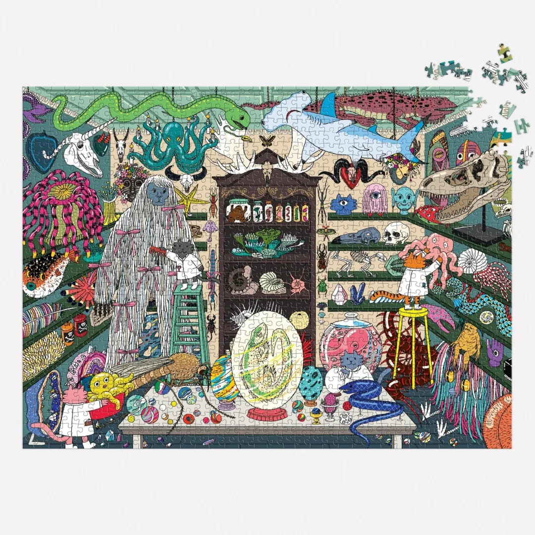 Galison World of Curiosities 1000 Piece Puzzle