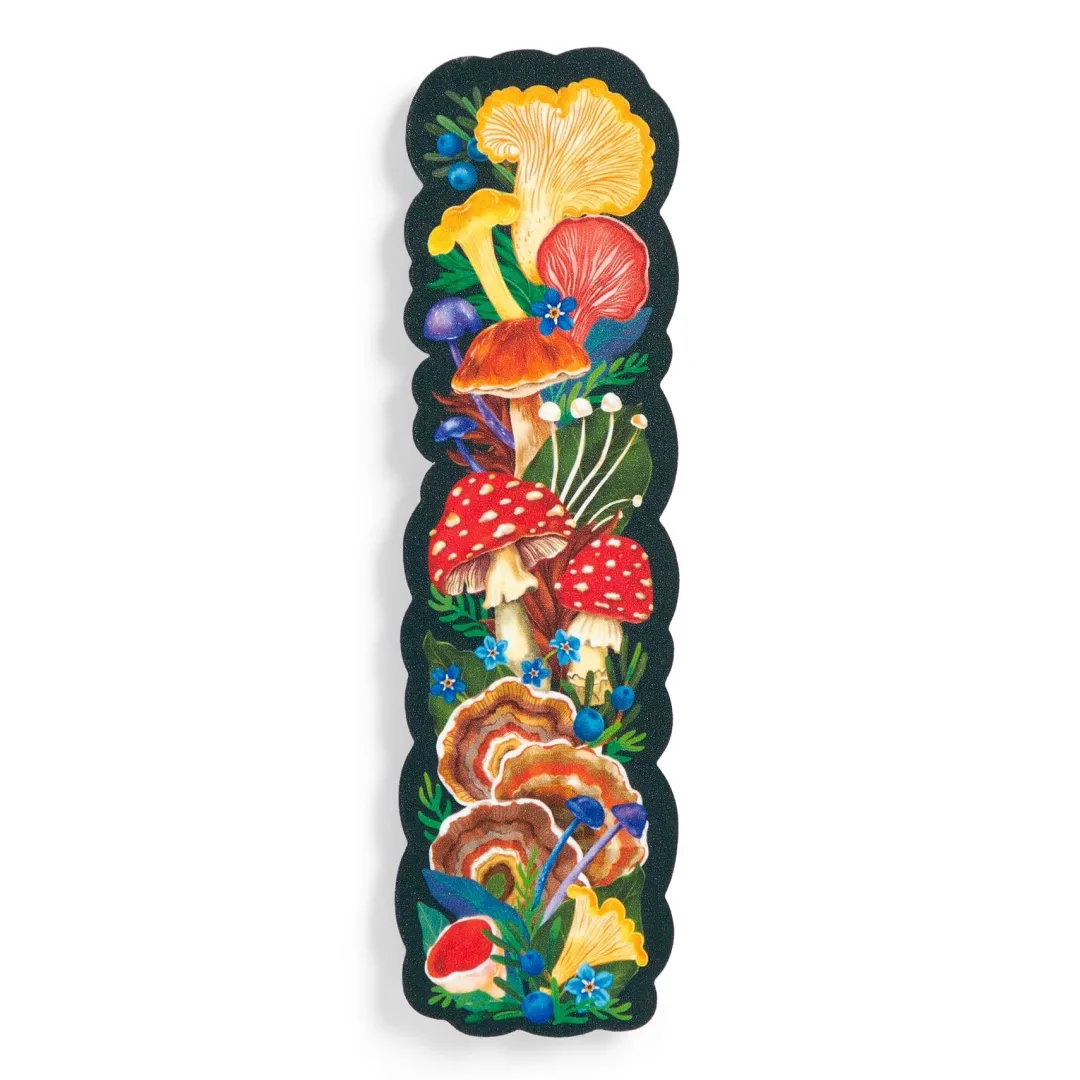 Galison World of Mushrooms Paper Bookmark