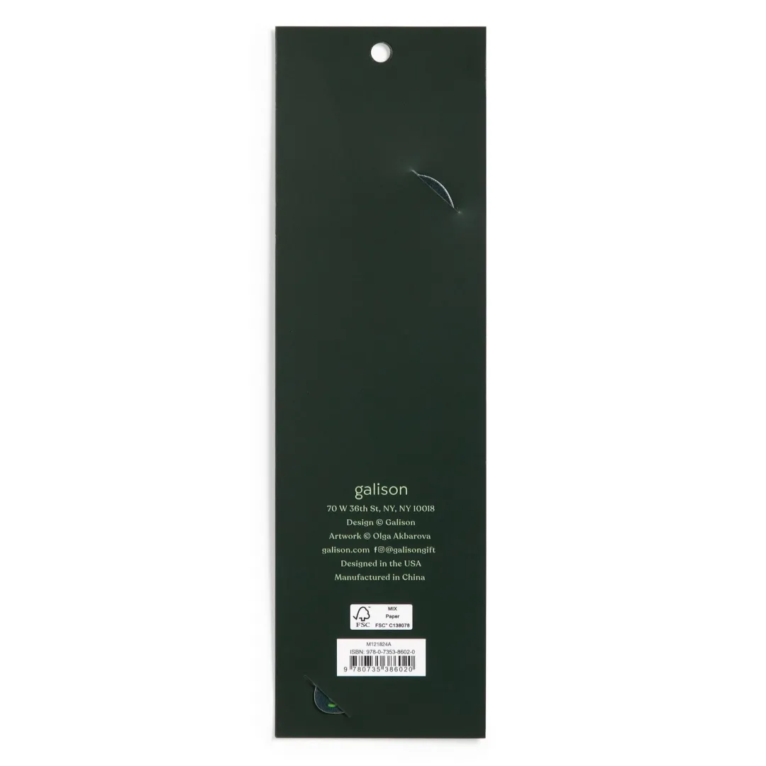Galison World of Mushrooms Paper Bookmark