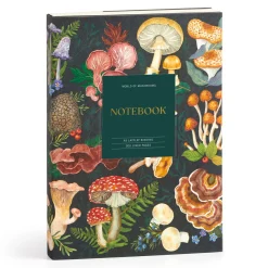 Galison World of Mushrooms Premium A5 Notebook