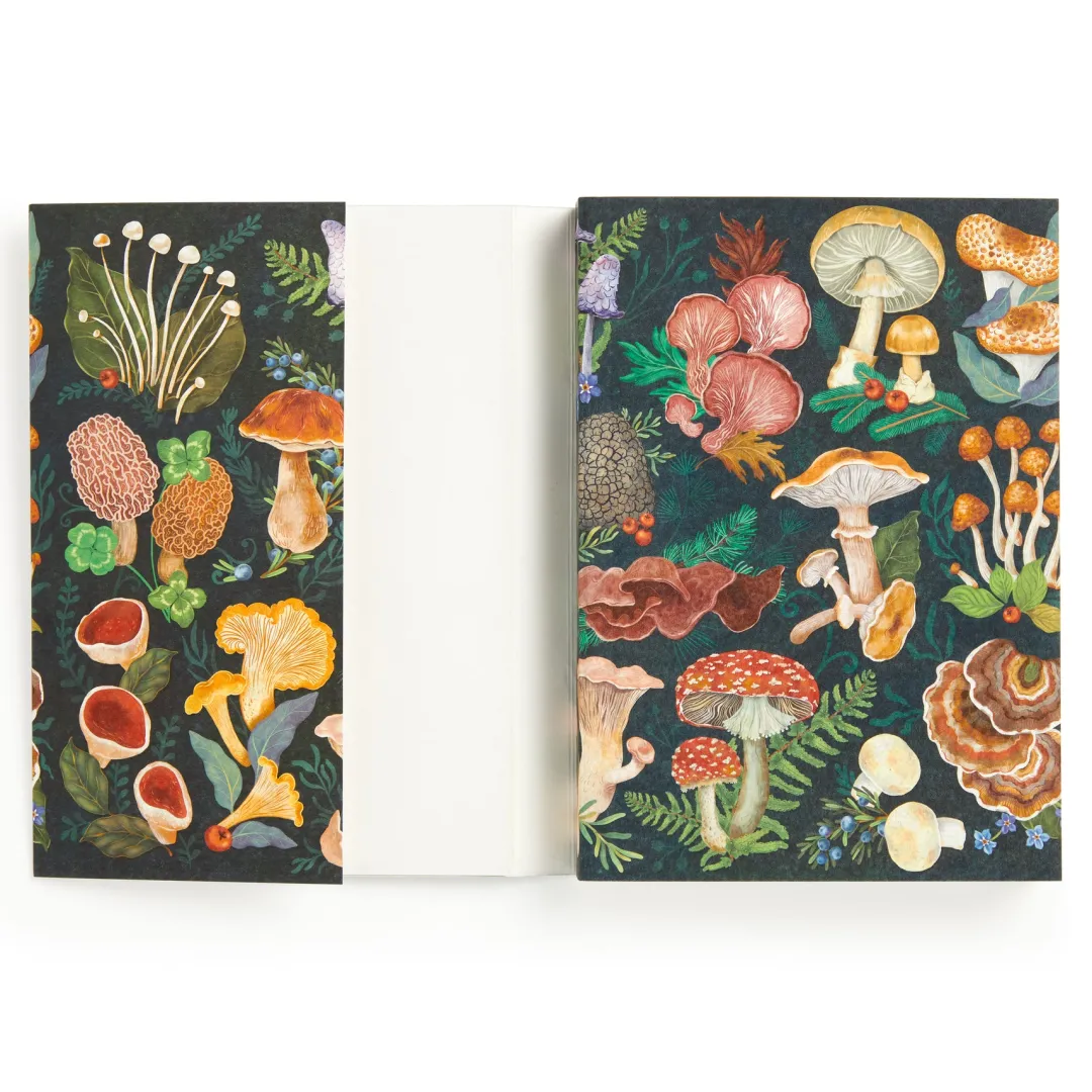 Galison World of Mushrooms Premium A5 Notebook