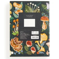 Galison World of Mushrooms Premium A5 Notebook