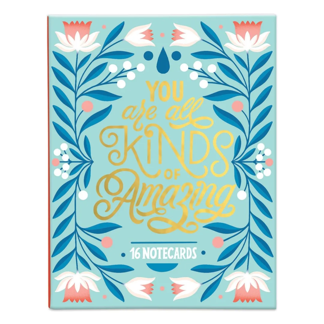 Galison You Are All Kinds of Amazing Greeting Assortment Notecard Box