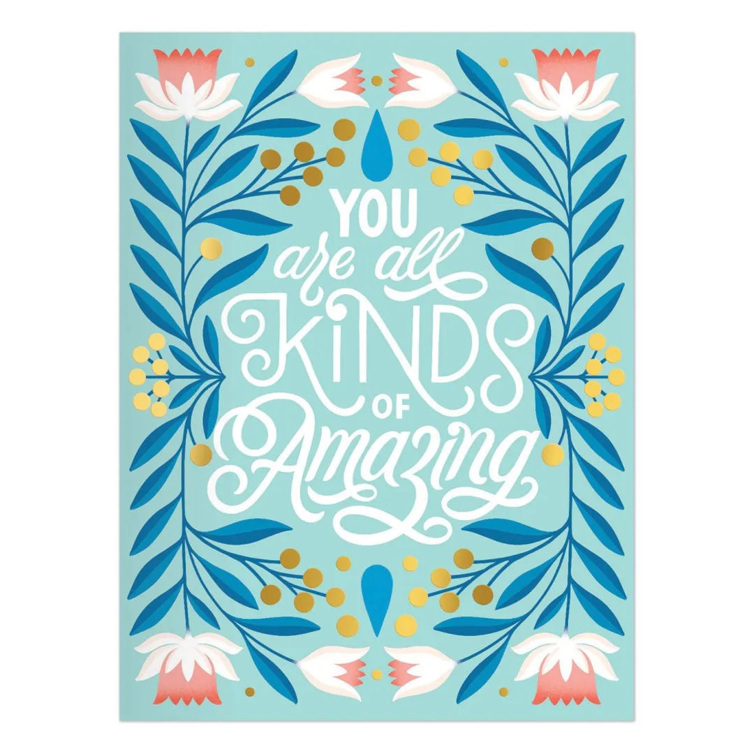 Galison You Are All Kinds of Amazing Greeting Assortment Notecard Box