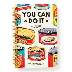 Galison You Can Do It Googly Sticker Book