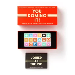 Galison You Domino It! Domino Game Set