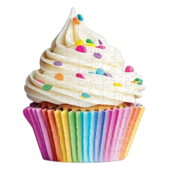 Galison You're Sweet Cupcake 100 Piece Mini Shaped Jigsaw Puzzle