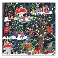 Galison Yuletide Forest 500 Piece Puzzle