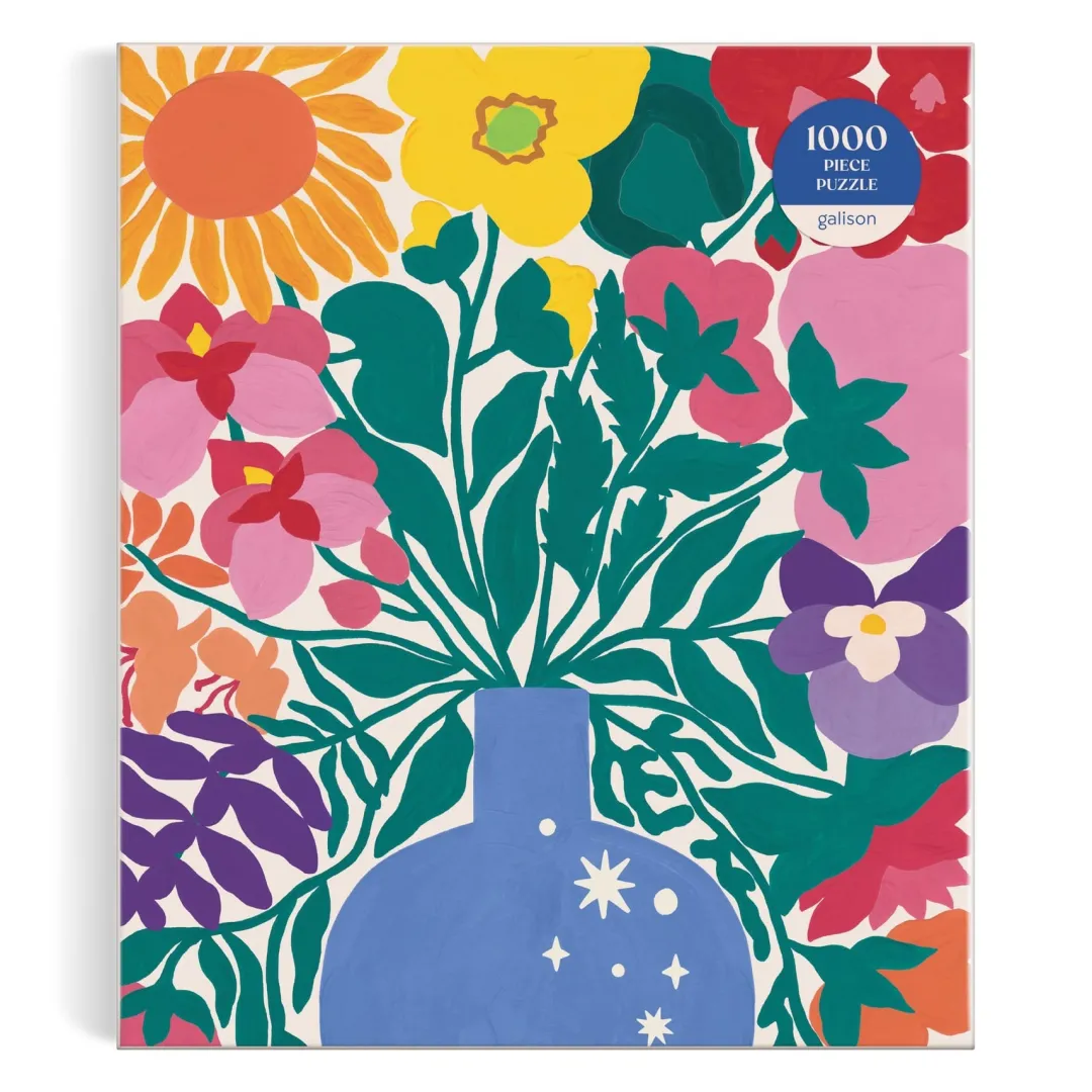 Galison Zodiac Flowers 1000 Piece Puzzle
